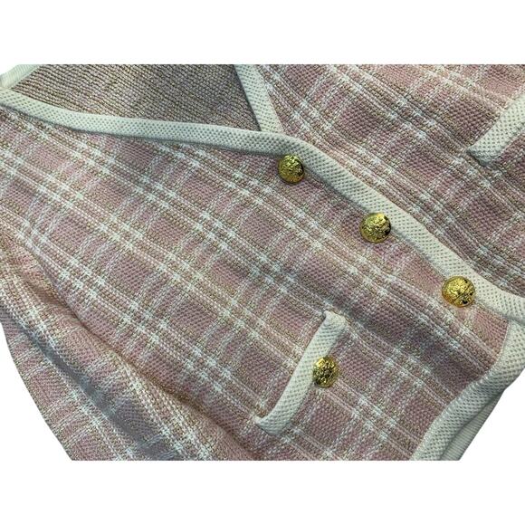 Veronica Beard Claudine Knit Jacket L - Picture 6 of 8